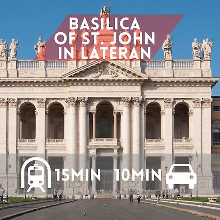 Ferienwohnung -15Min Dal Colosseo- Aria Condizionata & Netflix Gratis Rom Exterior foto