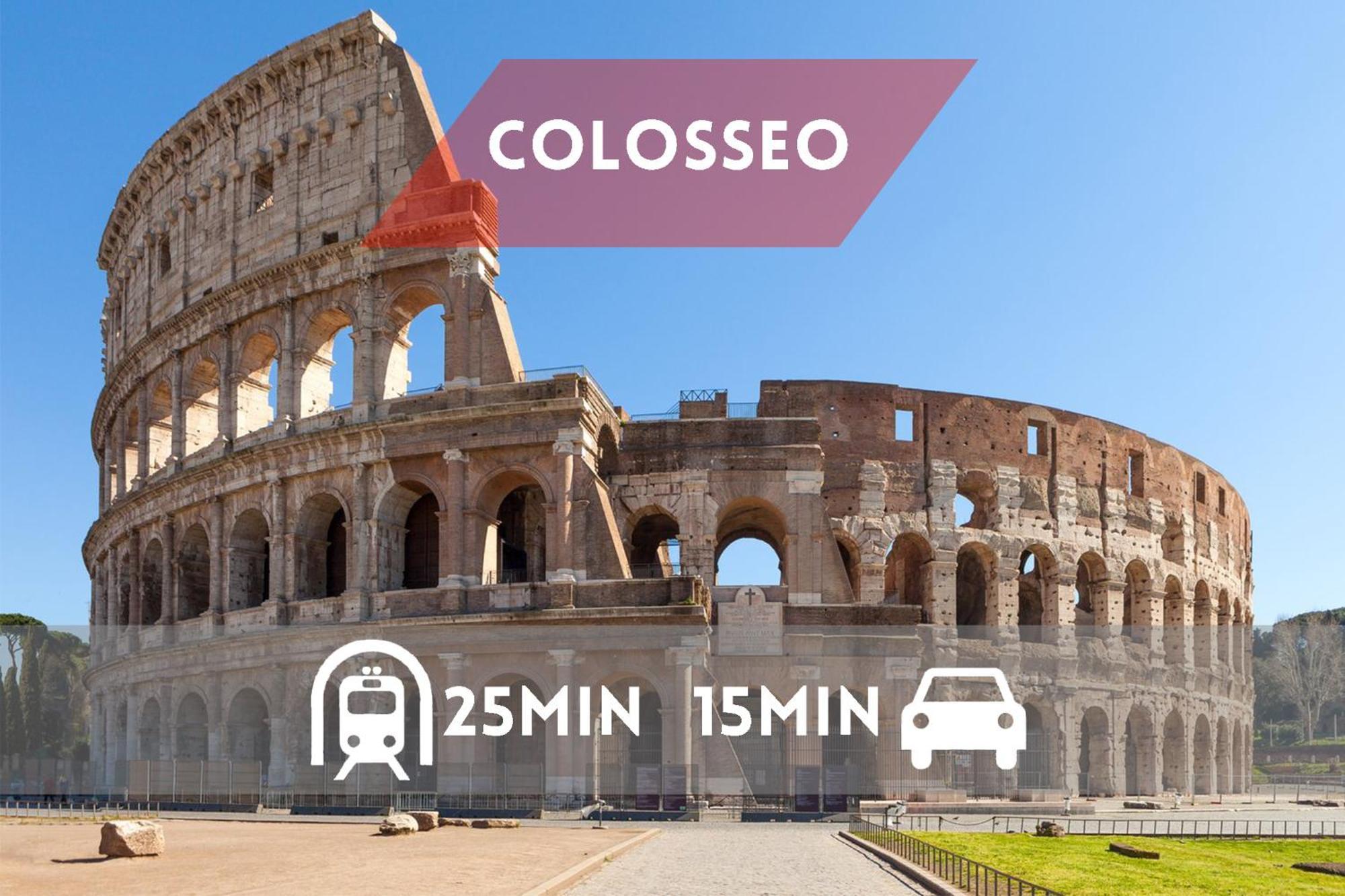 Ferienwohnung -15Min Dal Colosseo- Aria Condizionata & Netflix Gratis Rom Exterior foto
